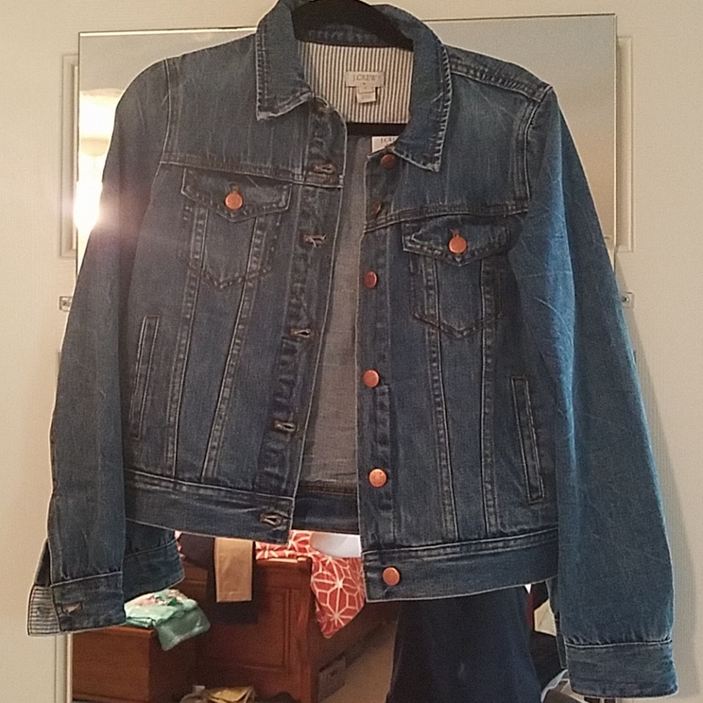 JCrew factory denim jean jacket